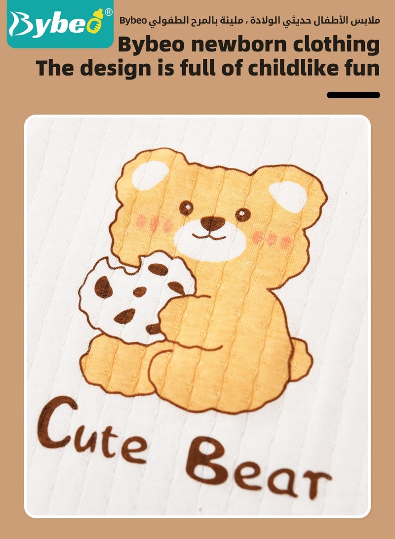 25PCS Newborn Baby Gifts Set, Newborn Layette Gift Set, Baby Clothes Accessories Set for Boys and Girls, Premium Cotton, Perfect Gift Box for Spring Summer Autumn Winter Four Seasons