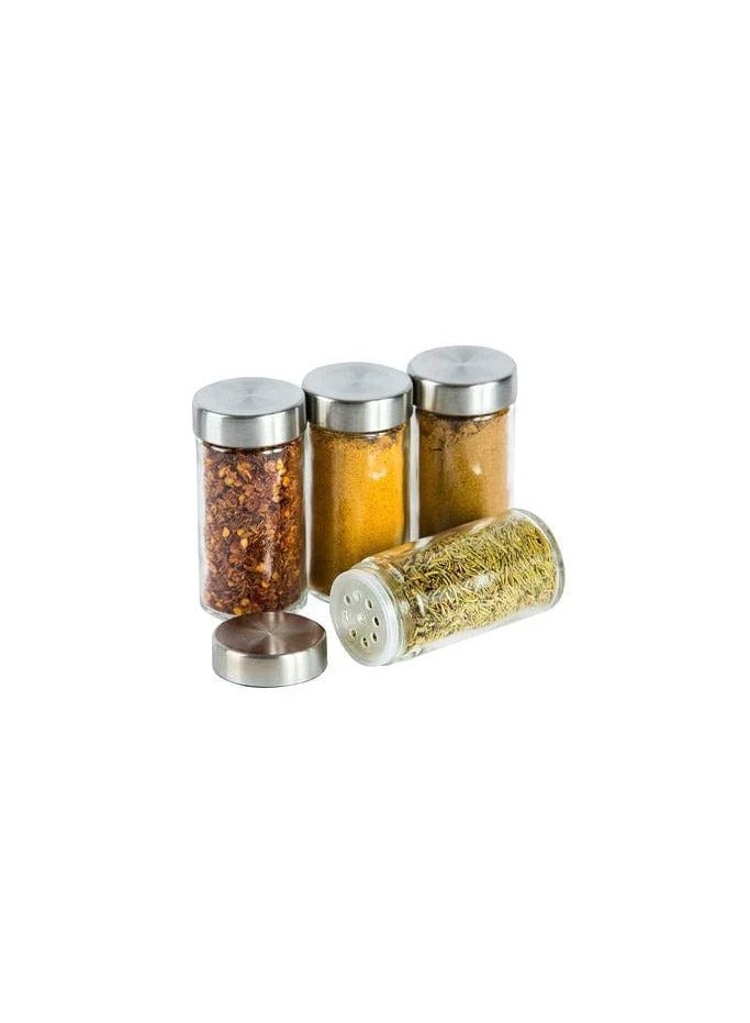 Spice Carousel 16 Jar Revolving Spice Rack Stainless Steel