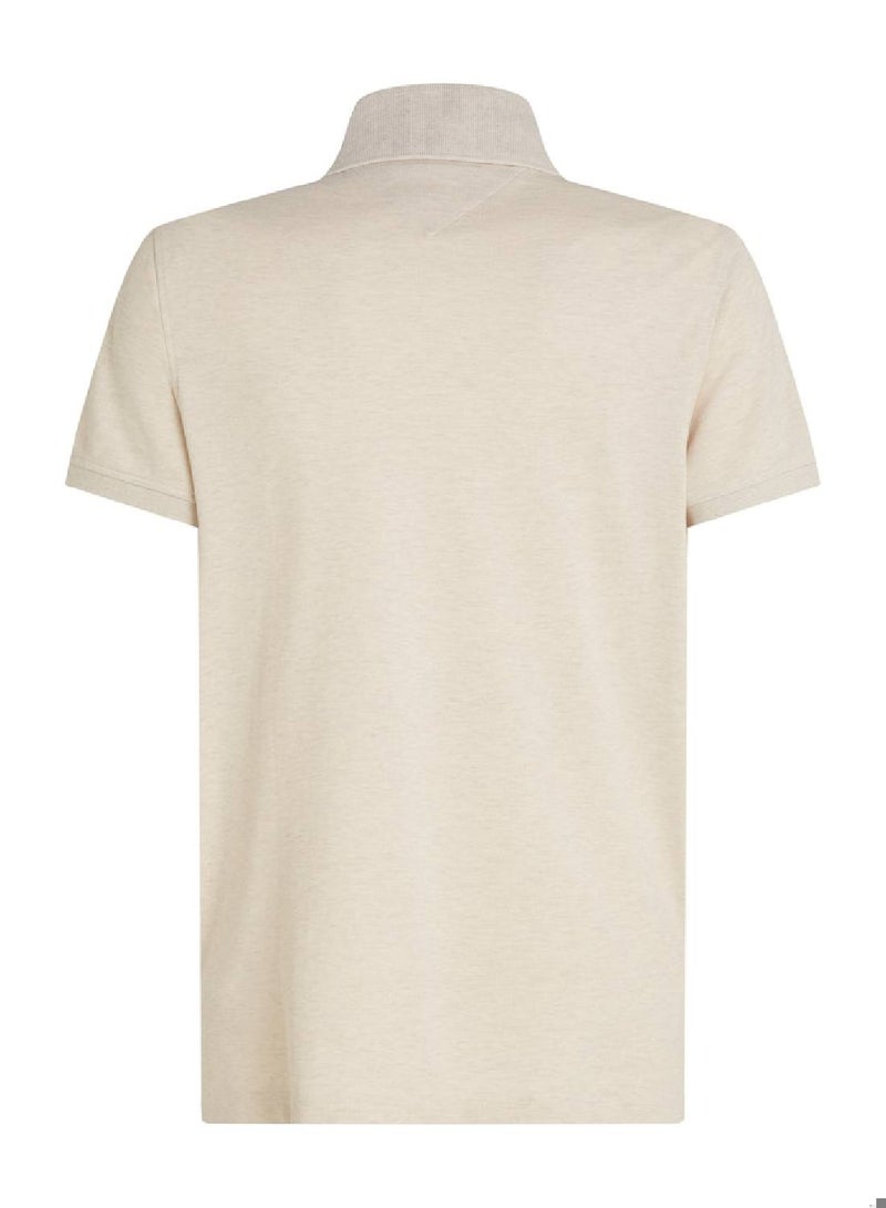 Men's 1985 Collection Regular Fit Polo -  Stretch organic cotton, Beige