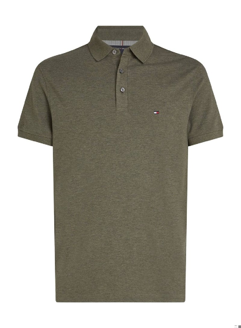 Men's 1985 Collection Slim Fit Polo -  Stretch organic cotton pique, Green