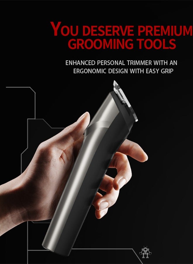 Hair Cutting Tool, Professional Hair Clipper Hair Clipper Rechargeable Electric T-Shaped Contour Finishing Cutter Hair Clipper Cordless Electric Clipper