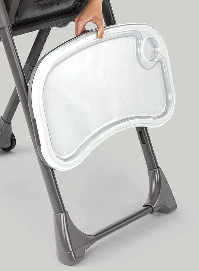 Polly Space-Saving Fold High Chair, 6-36 Months, Taupe