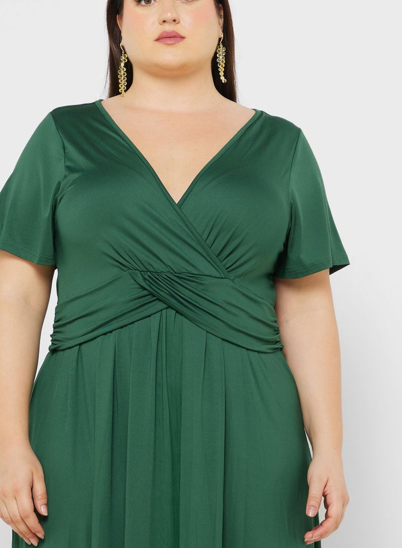 A Line Midi Dress