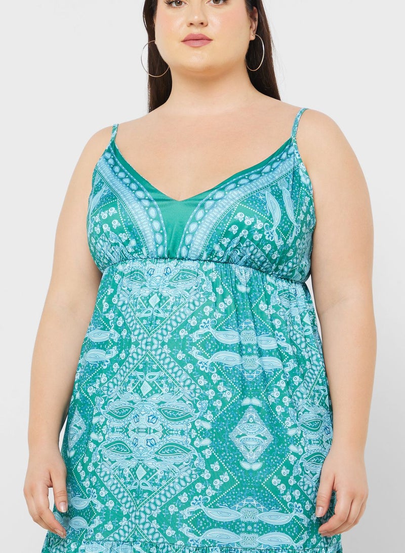 Cami Printed Maxi Dress