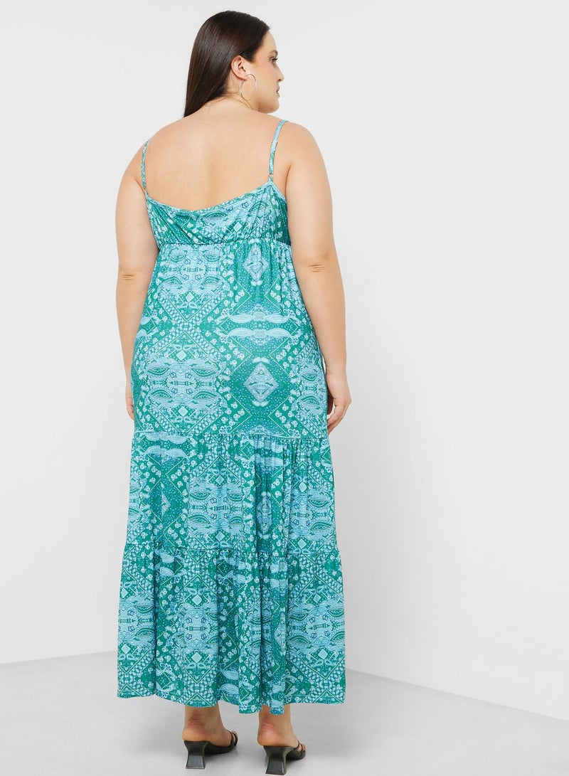 Cami Printed Maxi Dress