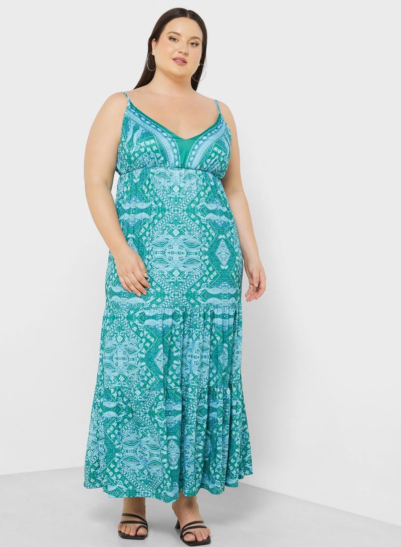 Cami Printed Maxi Dress