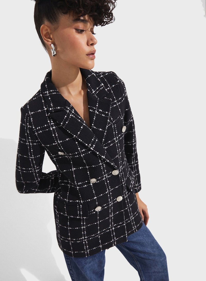 Button Detail Jacket