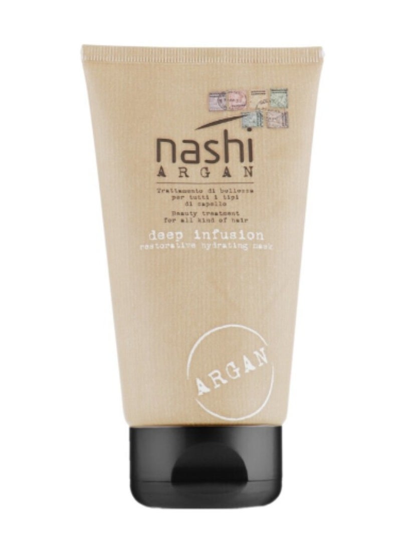 Nashi Argan Kit Deep Infusion Mask 150ml & Hair Wrap