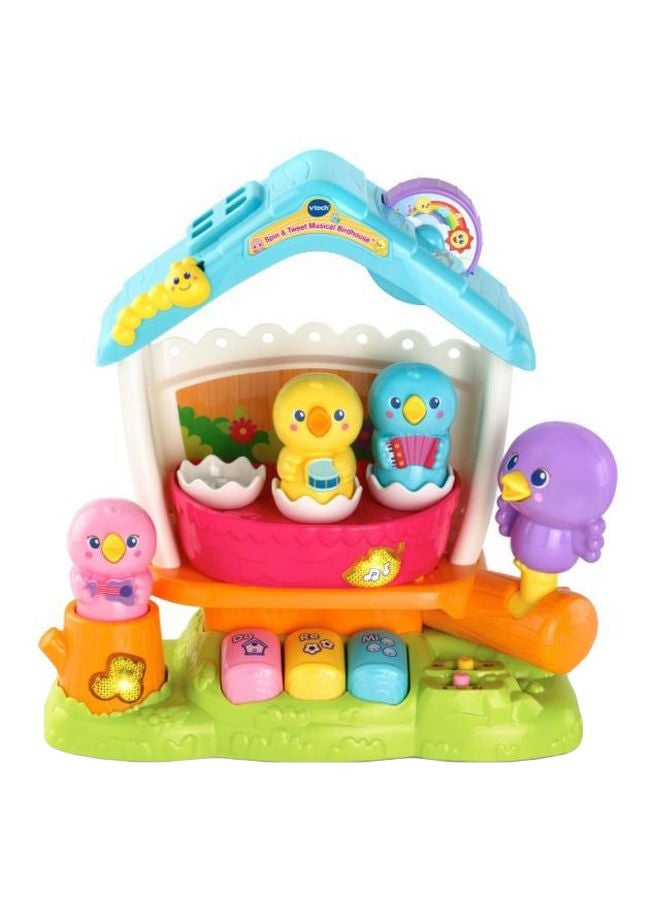 Musical Bird Play House for 12-36 Months - 80-522403 33x50x11.6cm