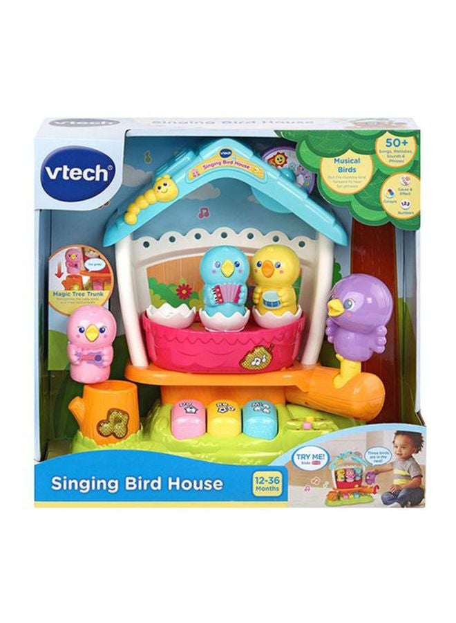 Musical Bird Play House for 12-36 Months - 80-522403 33x50x11.6cm