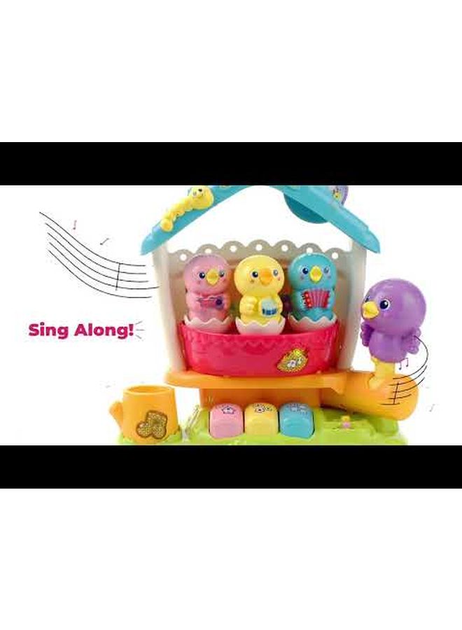 Musical Bird Play House for 12-36 Months - 80-522403 33x50x11.6cm