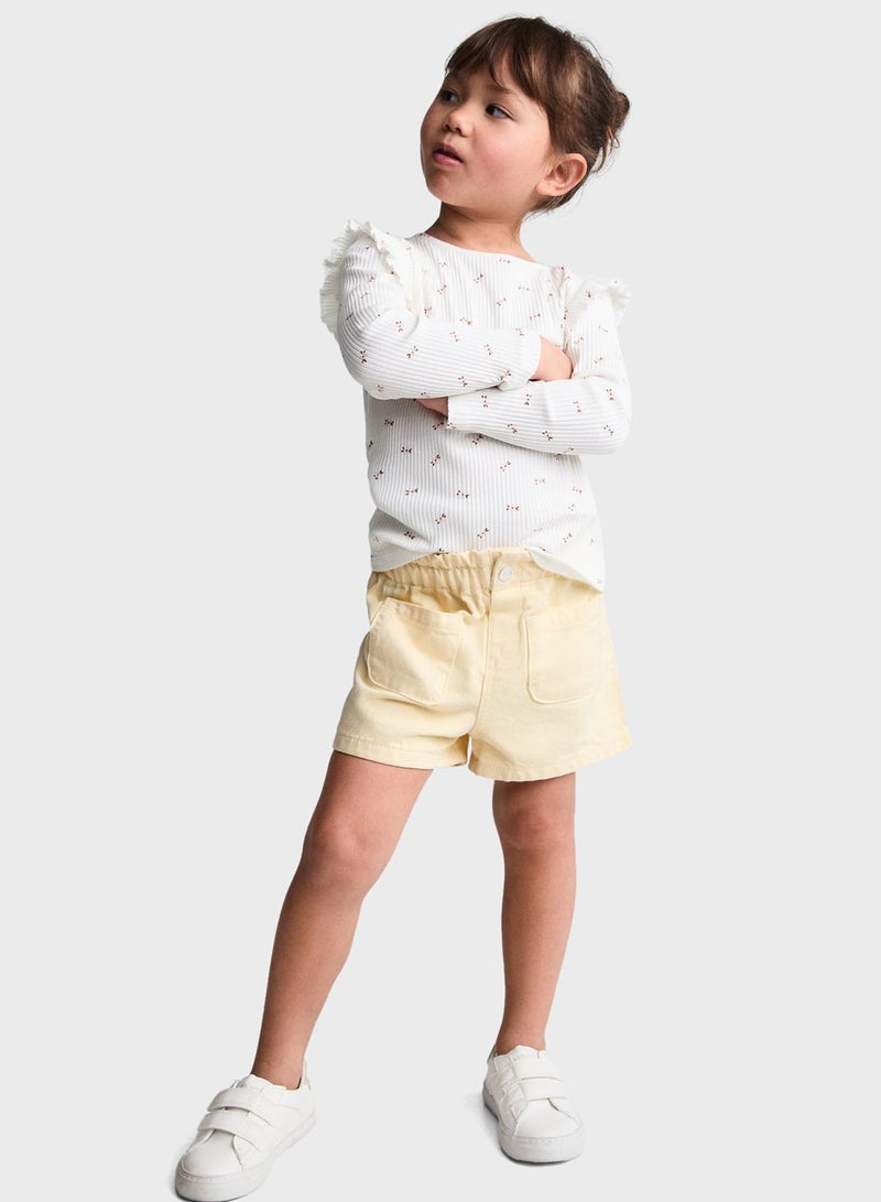 Kids Paperbag Shorts