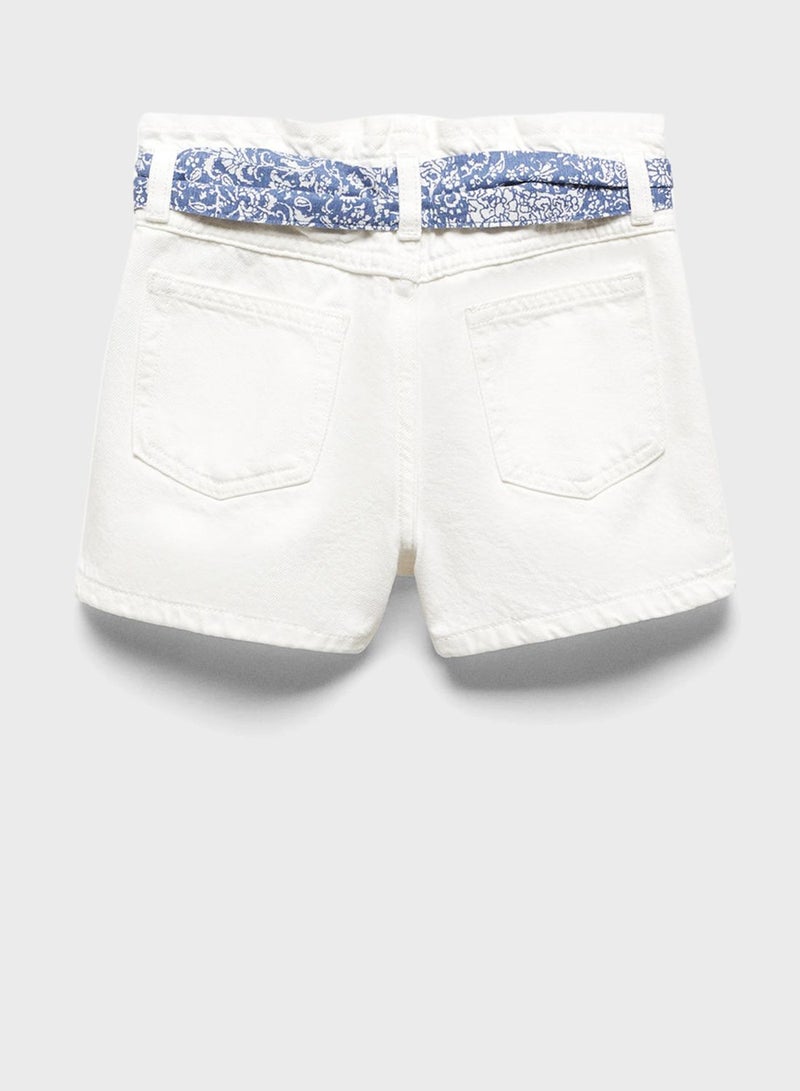 Kids Paperbag Shorts