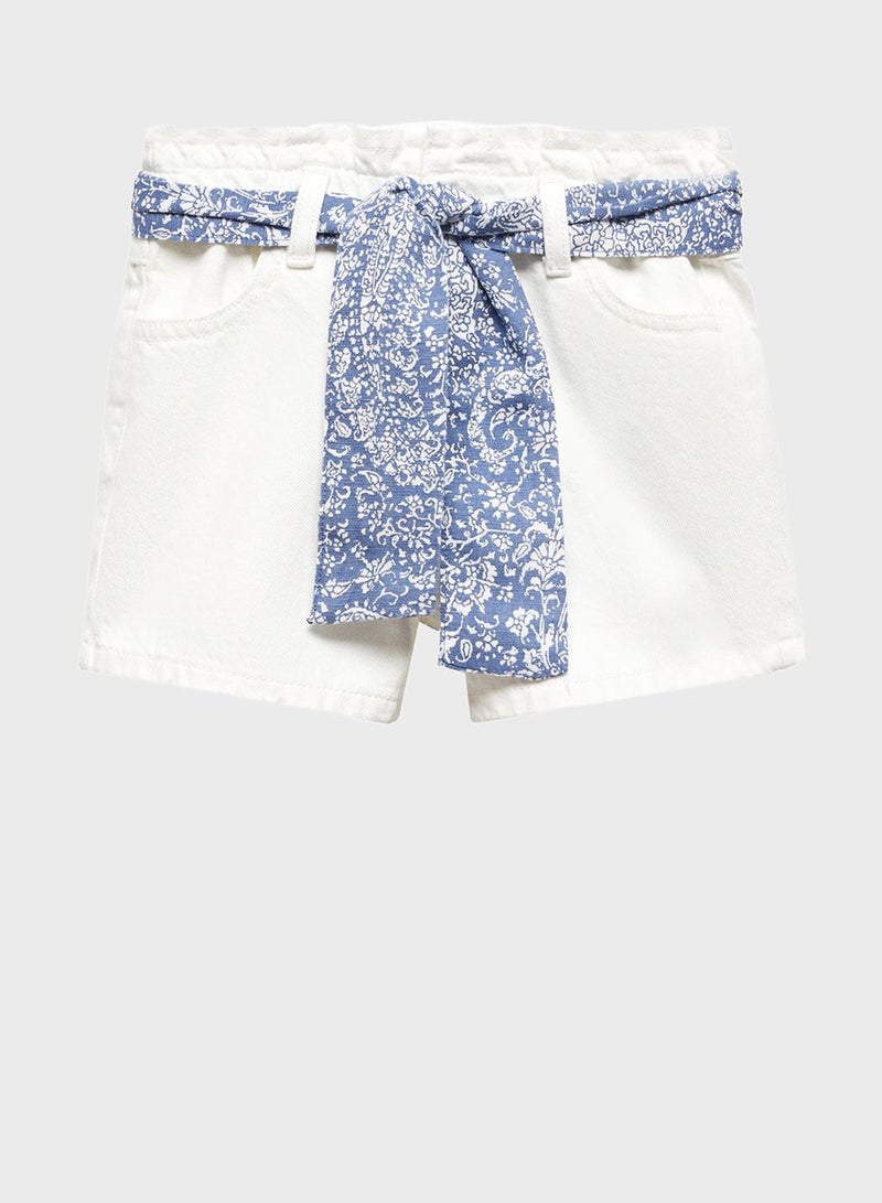 Kids Paperbag Shorts