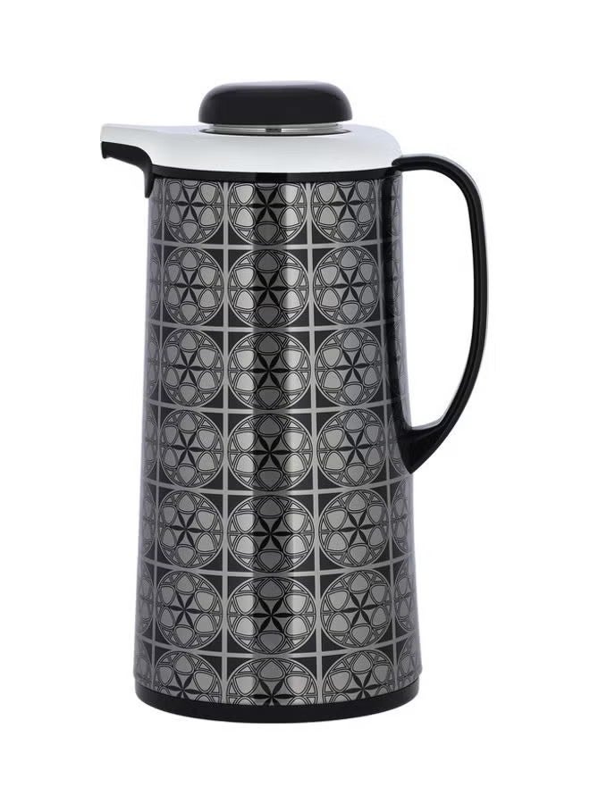 Stainless Steel Vaccum Flask Black/Grey 15x15x30cm