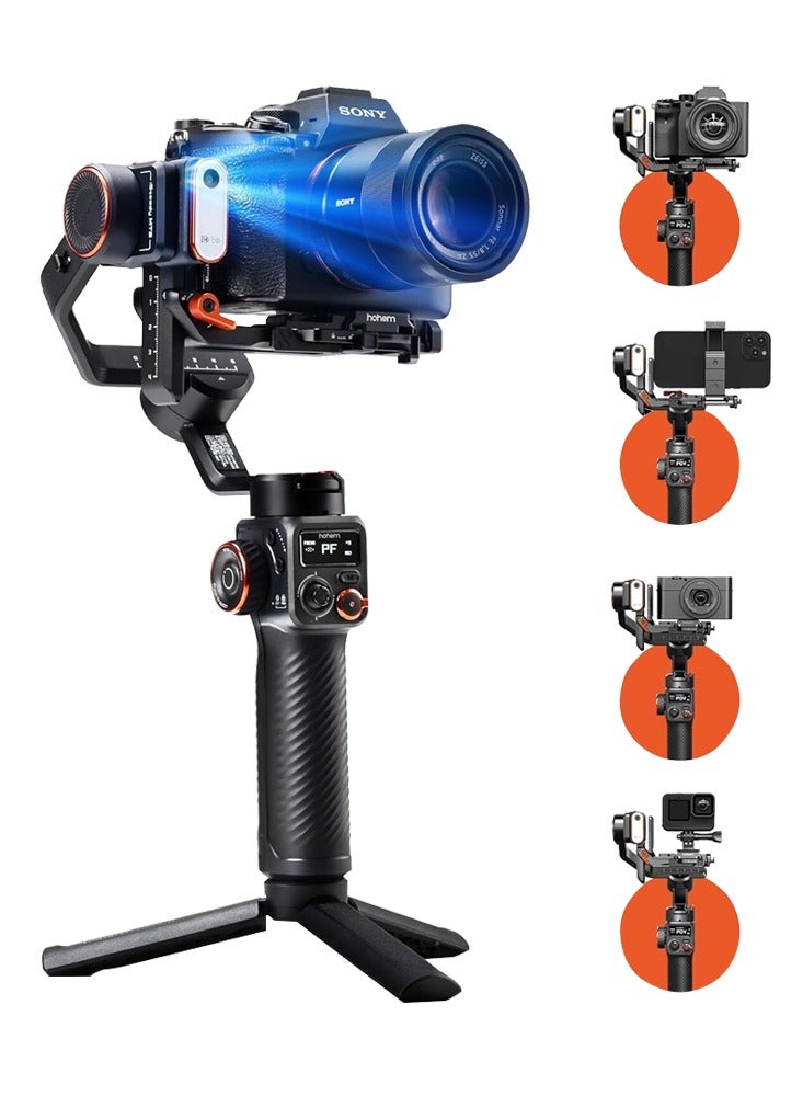 Hohem iSteady MT2 Kit Camera Gimbal - Professional 4-in-1 Camera and Smartphone Videography Gimble