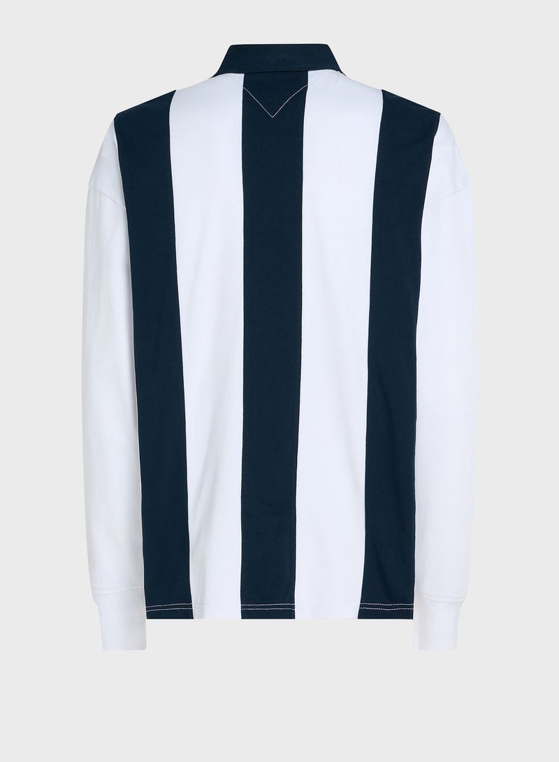 Striped Rughby Polo