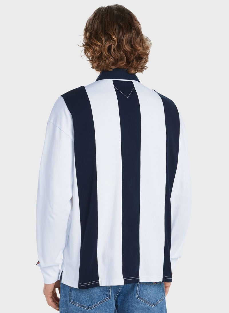 Striped Rughby Polo