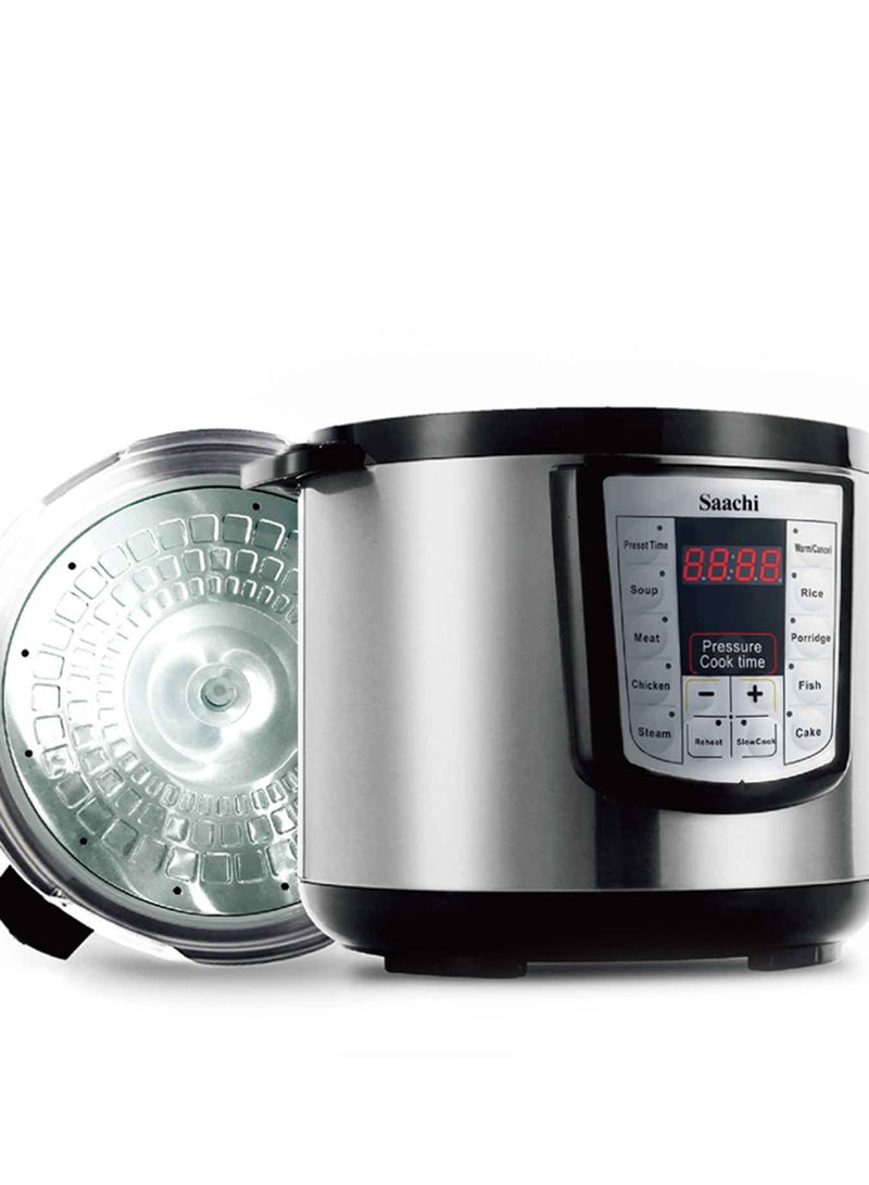 Electric Pressure Cooker 6 L 1000 W NL-PC-5306-BK Black