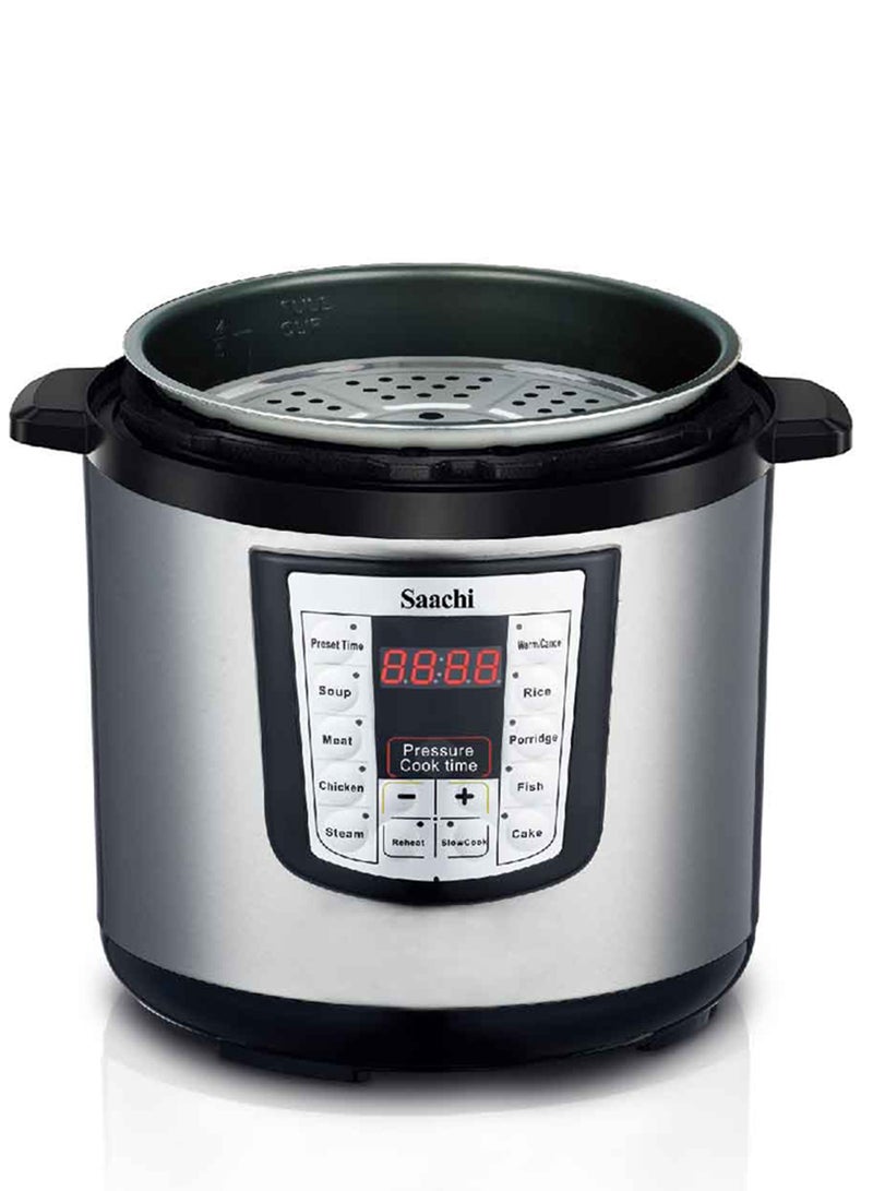 Electric Pressure Cooker 6 L 1000 W NL-PC-5306-BK Black