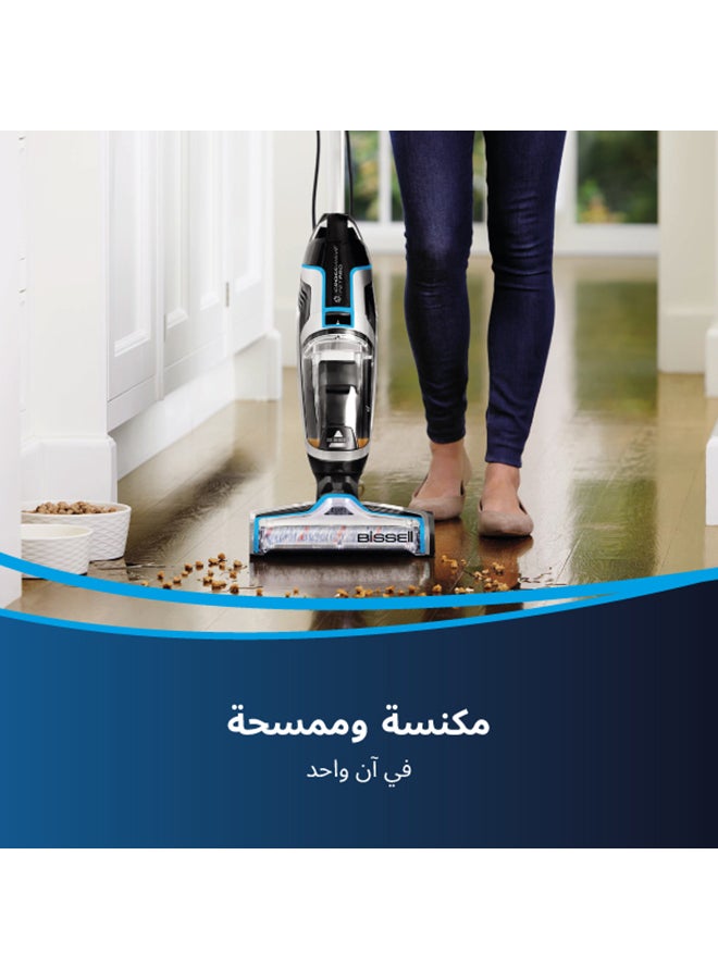 Multi-Surface Crosswave Advanced Pro Corded Wet & Dry Vacuum Cleaner: Two-Tank Technology, Vacuum & Wash Simultaneously, Powerful Brush Roll, Streamlined Cleaning Process 0.26 L 560 W 2223E Black/Blue/Silver