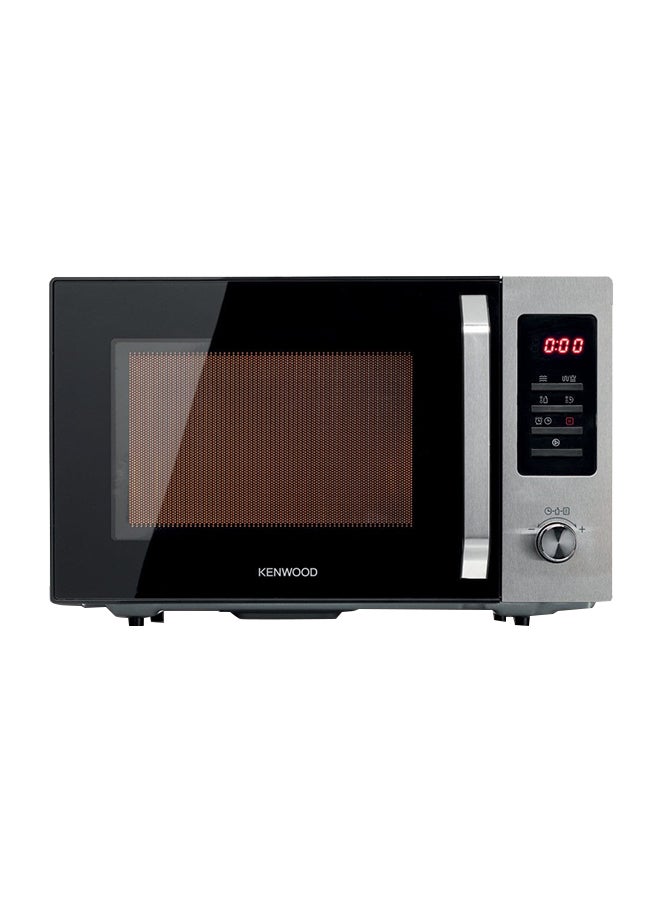 Microwave, 1000W Grill, Defrost Function, 11 Power Levels, Digital Display, 95 Minutes Timer, 8 Auto Menu, Safety Lock, 30 L 900 W MWM30.000BK silver