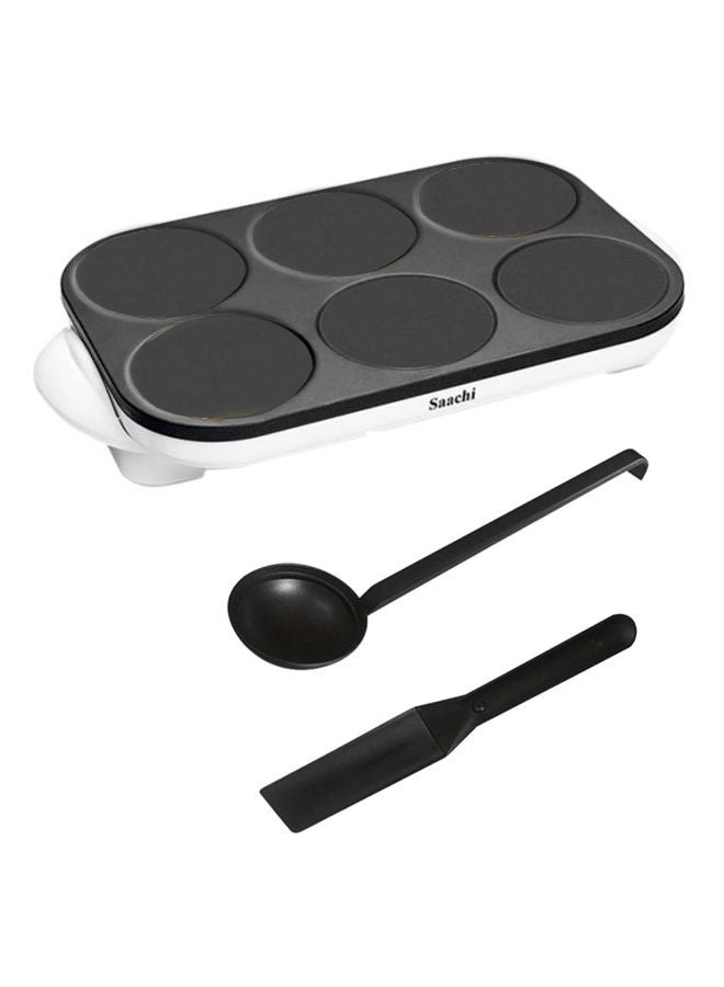 2 In 1 Pancake And Mini Crepe Maker NL-CM-1850-WH 1000 W NL-CM-1850-WH White