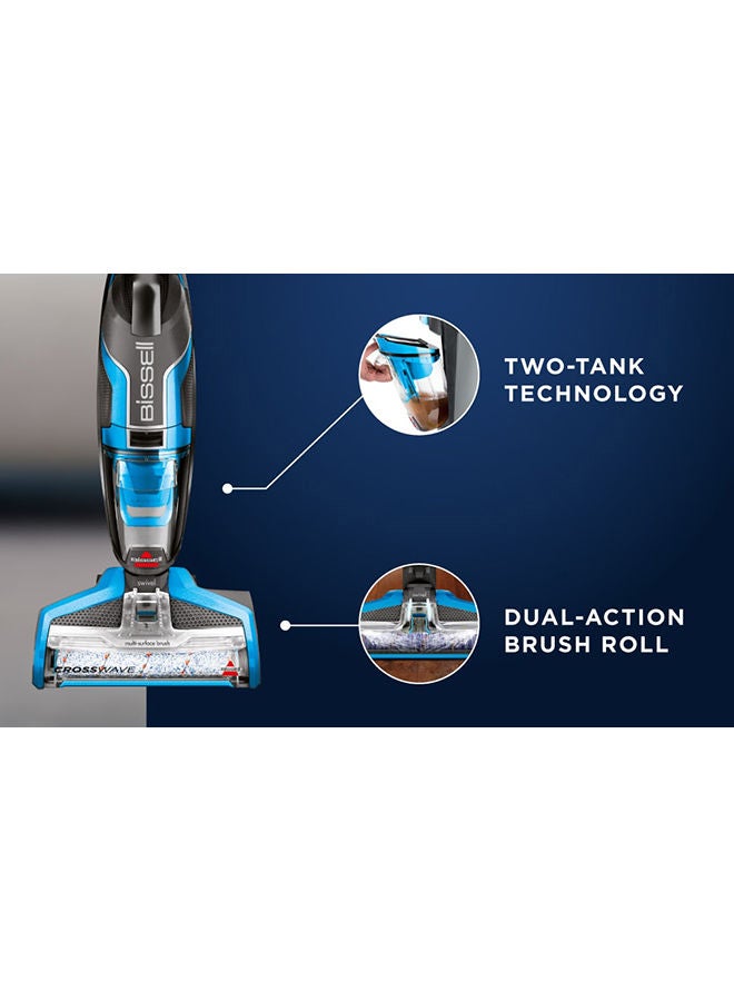 Crosswave Corded, Vacuum, Wash, and Dry 0.62 L 560 W 1713 Titanium Blue