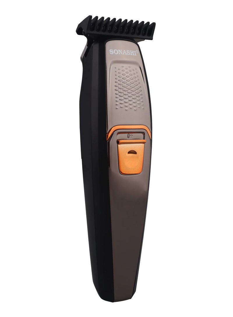 Rechargeable Hair Clipper With Carbon Stainless Steel Blade Continuous 3 Hours Working Featured With LCD Display USB Charging HighSpeed Motor And Cordless Functionality TravelFriendly Hair Clipper  SHC-1044N Black