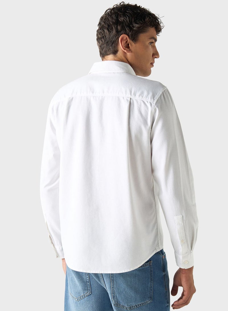 Essential Pocket Detail Regular Fit Shirt