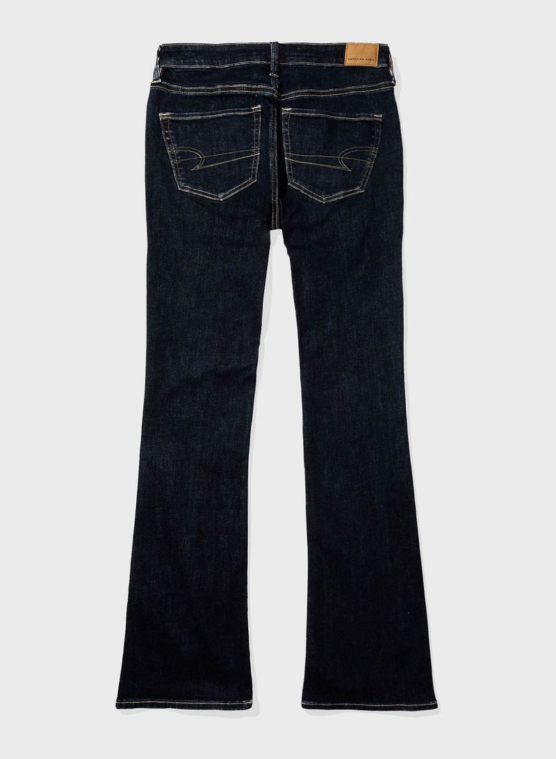 High Waist Bootcut Jeans