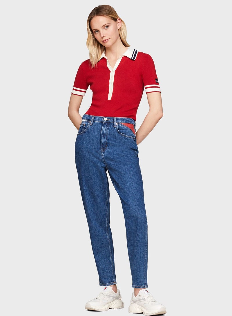 High Waist Mom Jeans