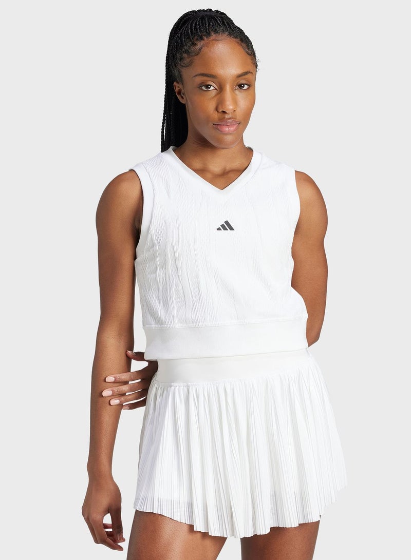 Pro Tennis Cropped Top