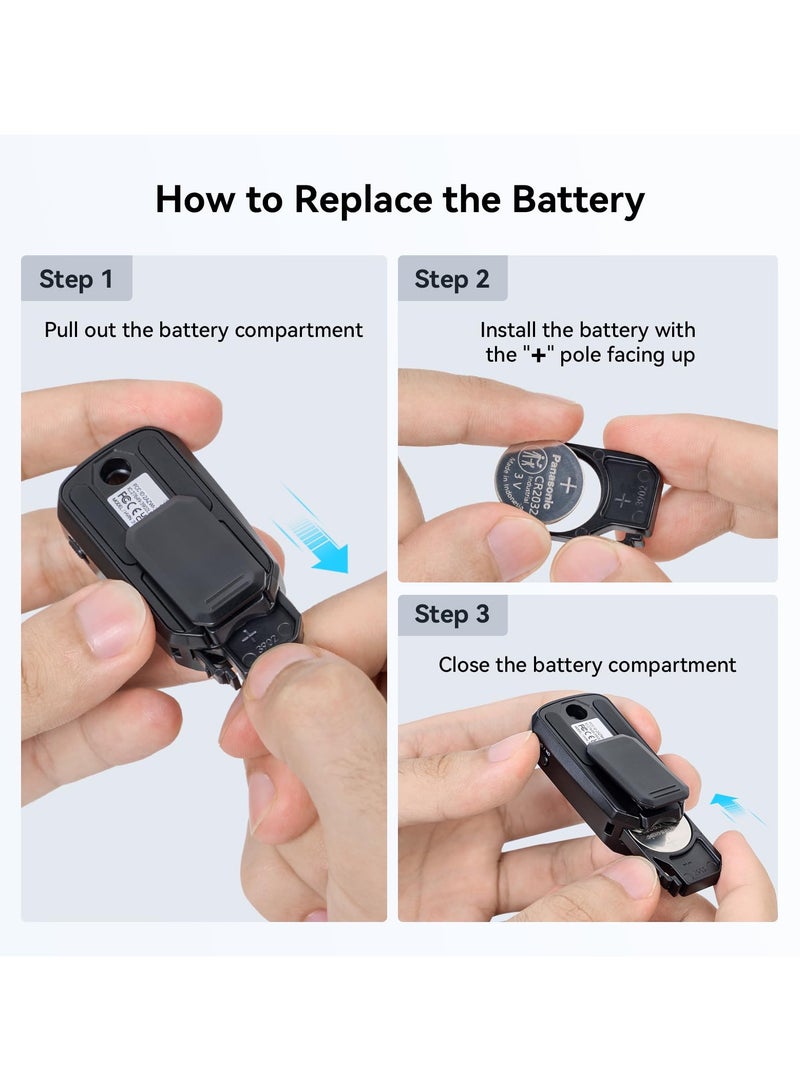 Wireless Remote Control for Camera, for Sony/Canon/Nikon Camera, fits for A7R V, A7R IV, A7R III, A7S III, A7 III, A6700, FX3, A7C, A7CR, A7C II, ZV-E10, R5, R6, R7, R8, R10, Z50, Zfc, Z30-3902