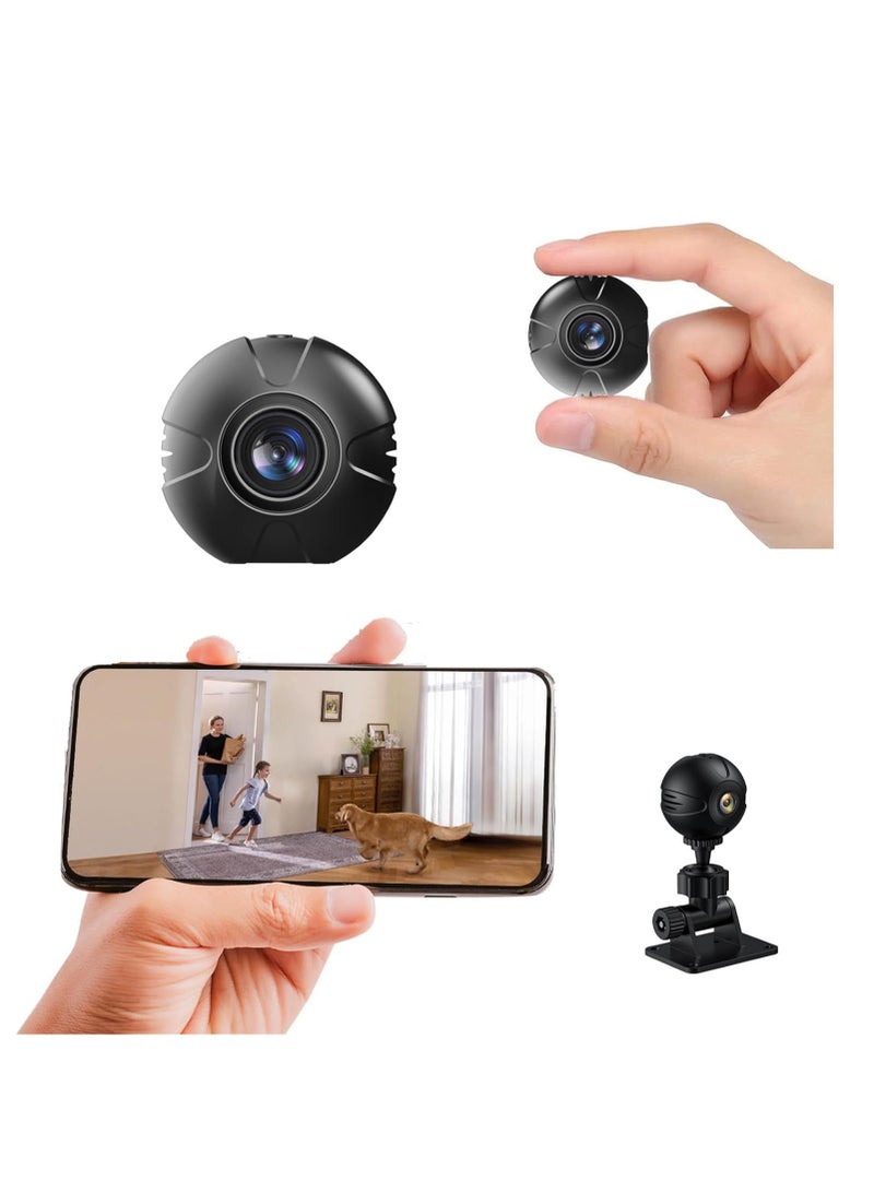 1080P Hidden Camera, Indoor Camera, Nanny Cam, Best Mini Camera, WiFi Wireless Camera, Live Video Recorder with Night Vision, Surveillance Camera Full HD