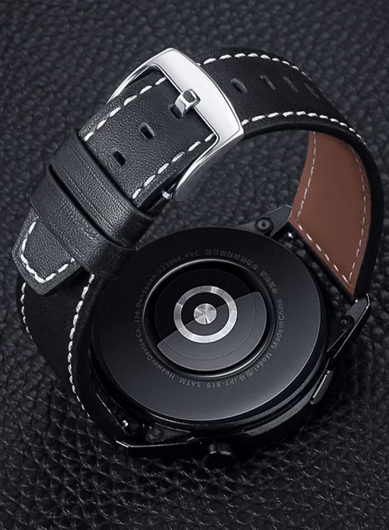 Bracelet Watchband For Huawei Watch GT3 Leather Straps Honor Magic 3 22mm