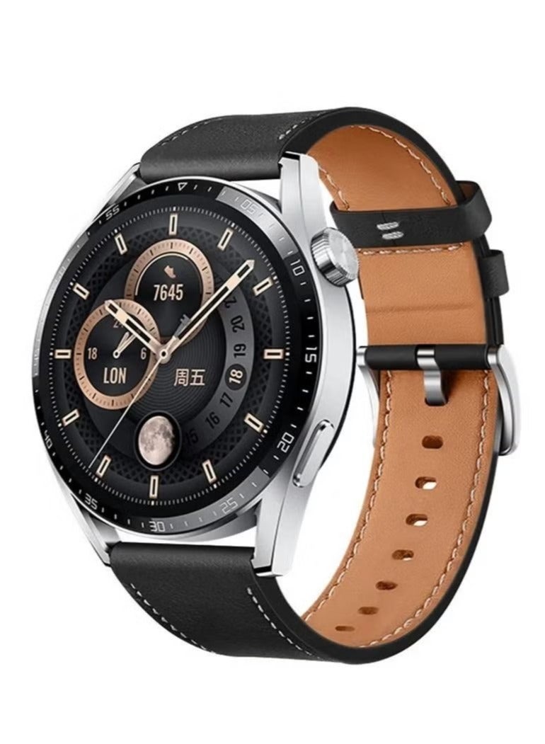 Bracelet Watchband For Huawei Watch GT3 Leather Straps Honor Magic 3 22mm