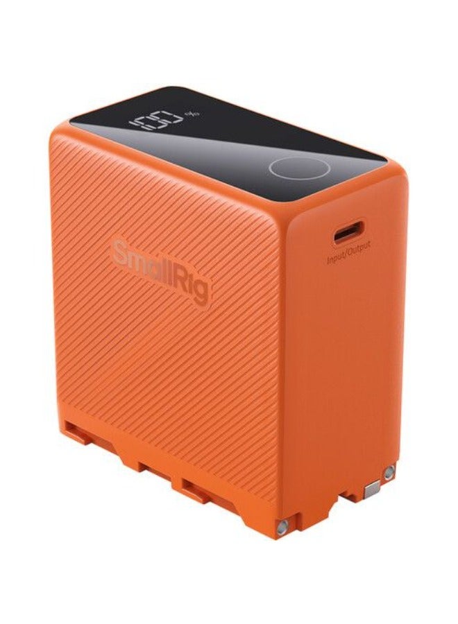 L-Series/NP-F970 USB-C Rechargeable Camera Battery (Orange)