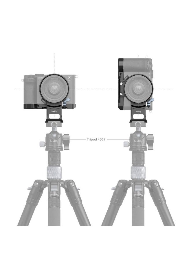 Horizontal-To-Vertical Mount Plate Kit For Sony Alpha 7C II Alpha 7CR 4570