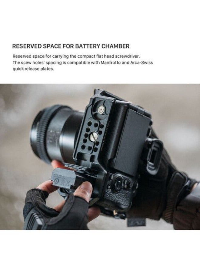 Pro Camera Cage Kit For Sony A7 IV (Black)
