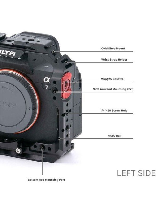 Pro Camera Cage Kit For Sony A7 IV (Black)