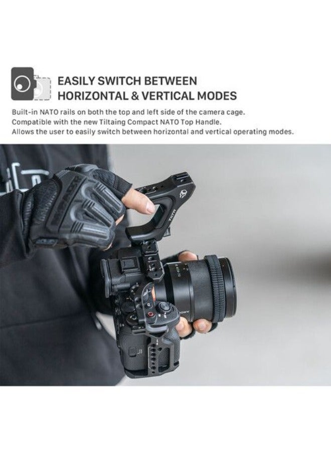 Pro Camera Cage Kit For Sony A7 IV (Black)