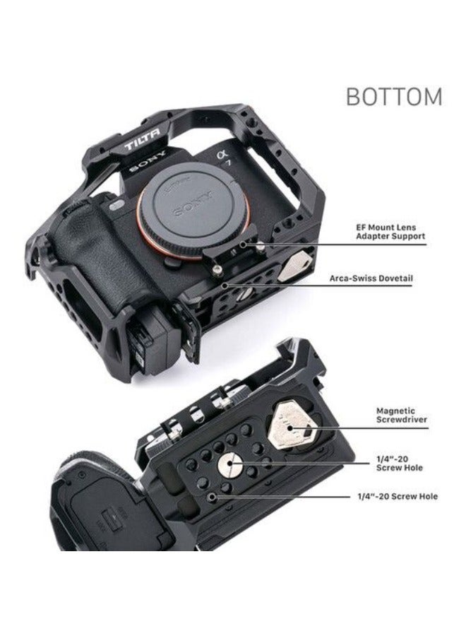 Pro Camera Cage Kit For Sony A7 IV (Black)
