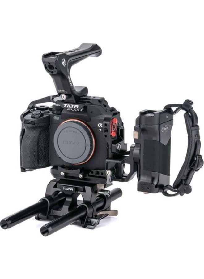 Pro Camera Cage Kit For Sony A7 IV (Black)