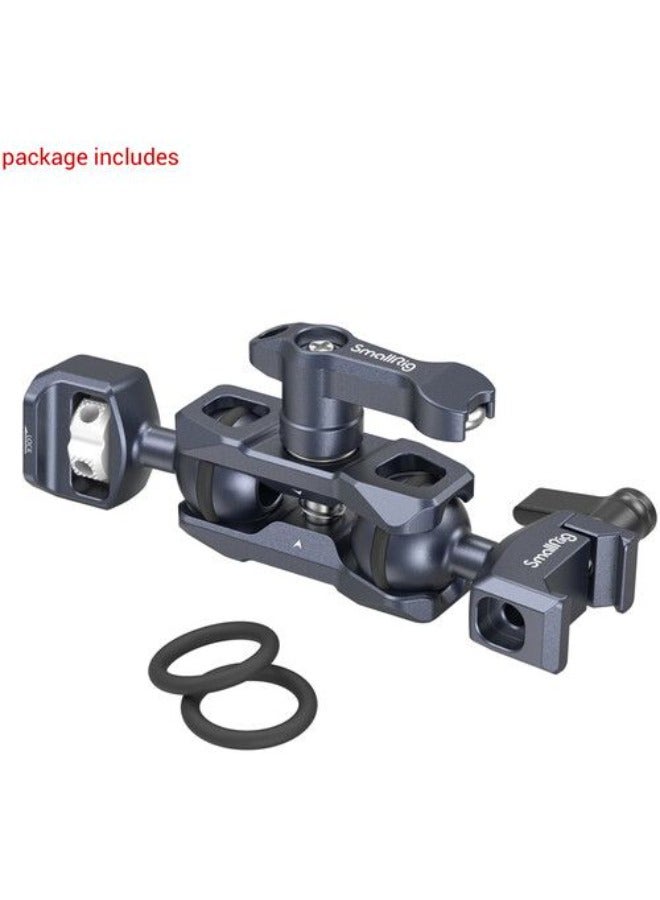 Magic Arm with Dual Ball Heads (1/4”-20 Screw and NATO Clamp) 3875