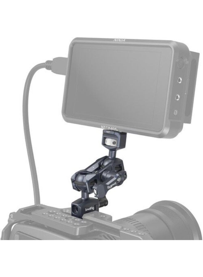 Magic Arm with Dual Ball Heads (1/4”-20 Screw and NATO Clamp) 3875