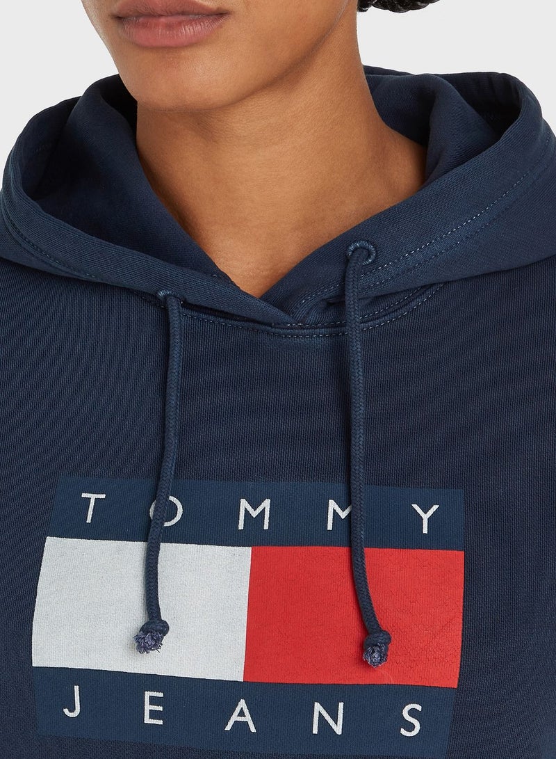 Logo Detail Hoodie