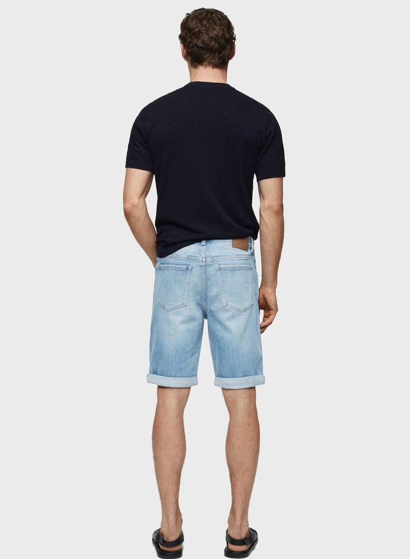 Casual Slim Fit Barmuda Shorts