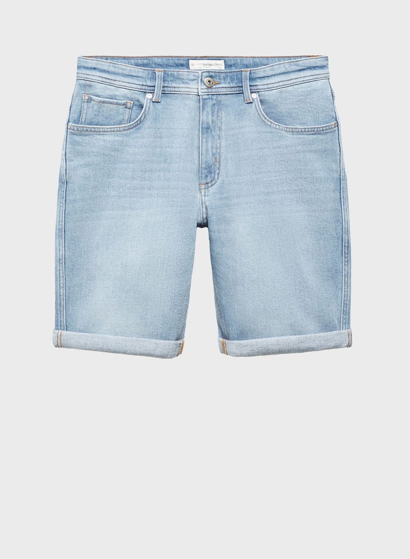Casual Slim Fit Barmuda Shorts