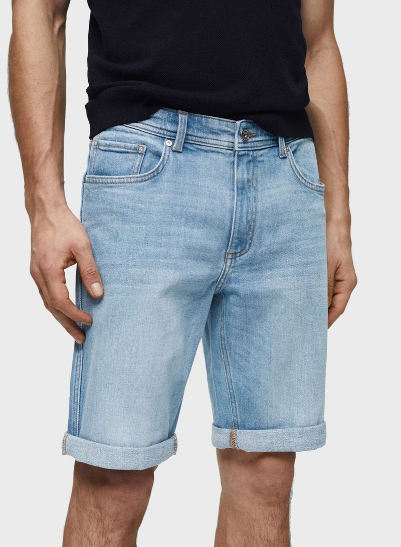 Casual Slim Fit Barmuda Shorts